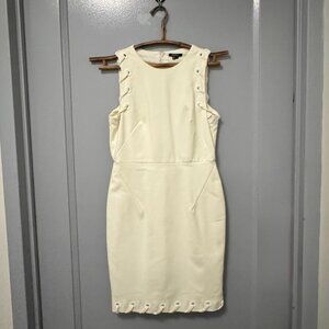White cocktail dress